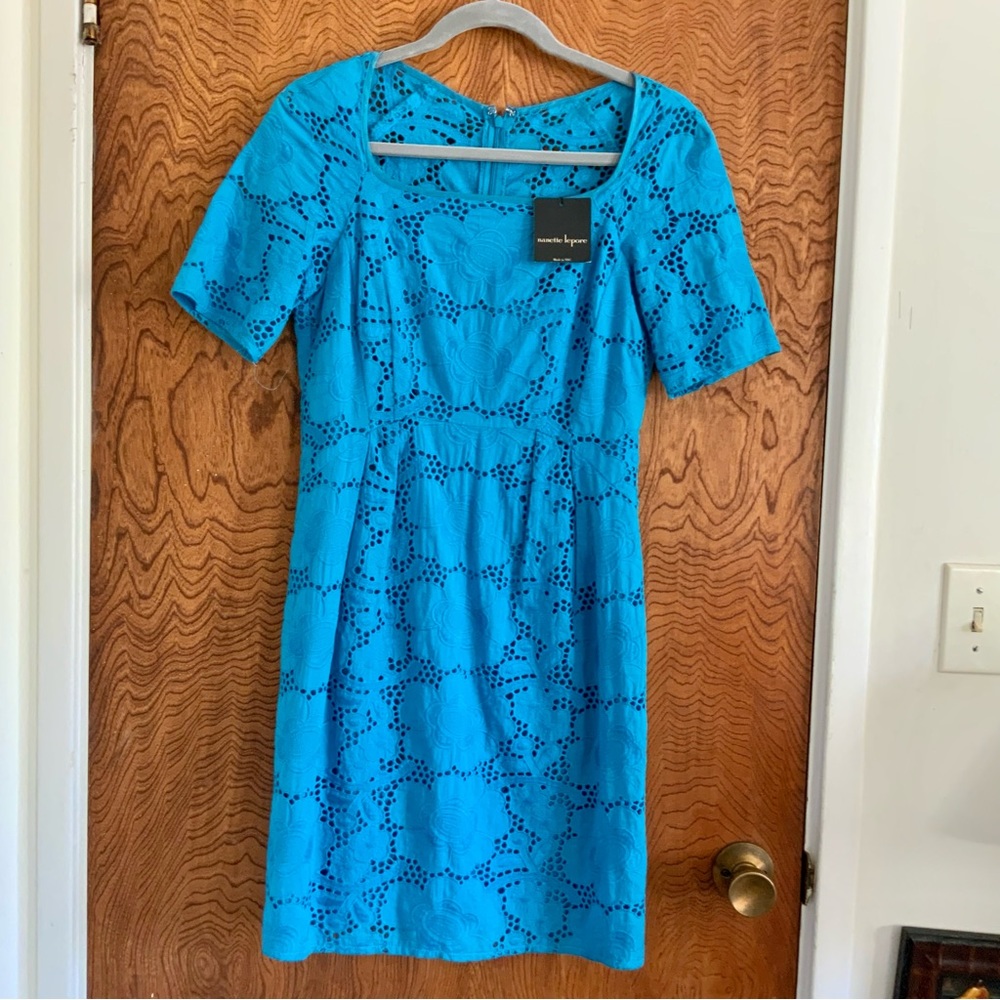 Nanette Lapore NWT Precious Time Dress in Blue Tide